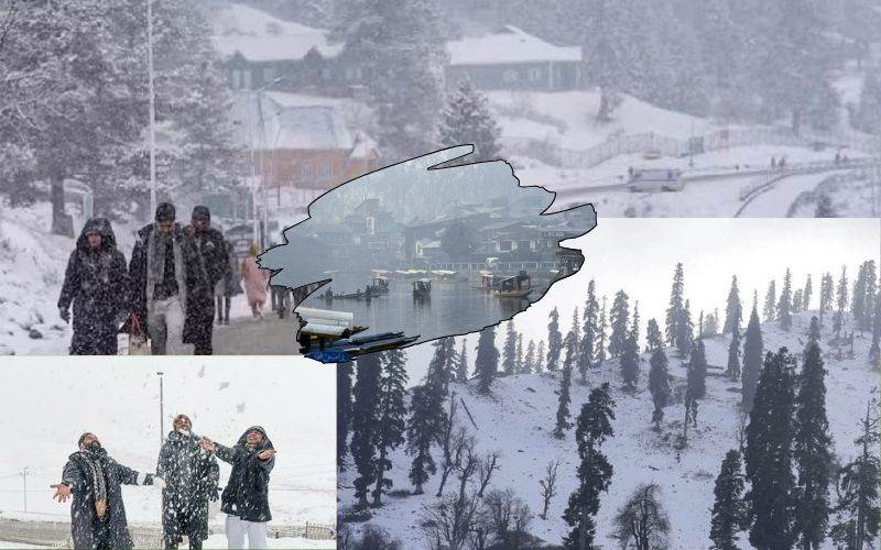 نئے سال کی تقریبات سے قبل پہلگام، گلمرگ اور سری نگر میں سیاحوں کی آمد